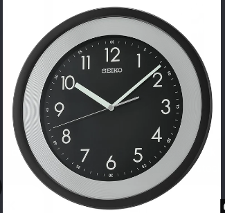 Seiko Quiet Sweep Second Hand Two-Tone Round Wall Clock (Model: QXA812S)