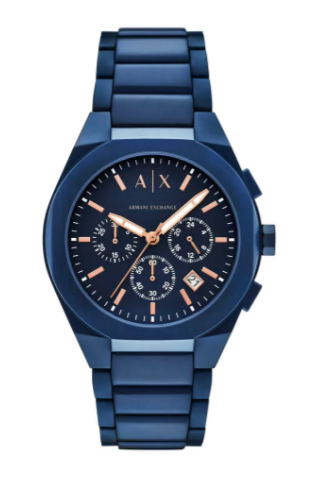 Armani Exchange Sync Chronograph Blue Men's Watch (Model: AX4189)