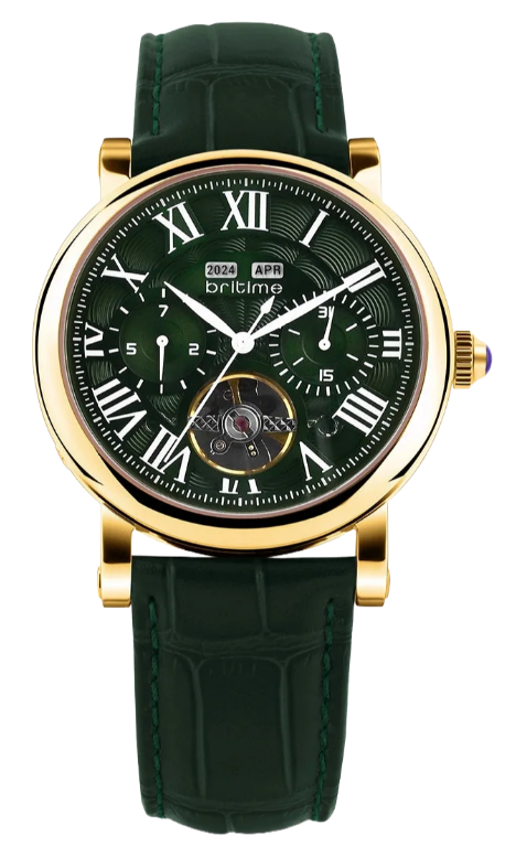 Britime London Imperion Square Rose Gold Two-Tone Automatic Watch