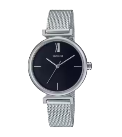 Casio Enticer Blue Dial Stainless Steel Women's Watch (Model: LTP-V005D-2B)