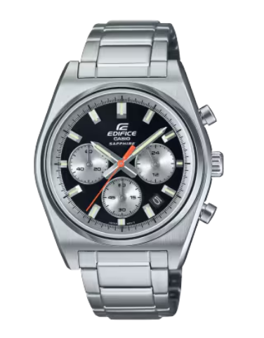 Casio Edifice Slim Line Green Dial Stainless Steel Men's Watch (Model: EFR-S108D-3AV)