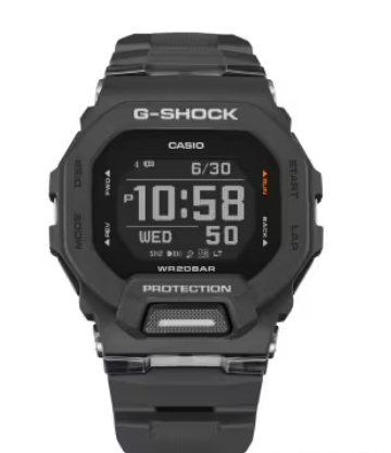 Casio G-Shock G-Squad Black Digital Men's Watch (Model: GBD-200-1)