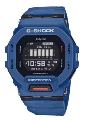Casio G-Shock G-Squad Navy Blue Digital Men's Watch (Model: GBD-200-2)
