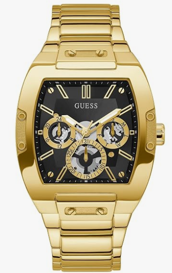 Guess Phoenix Gold Stainless Steel Men's Watch (Model: GW0202G2)