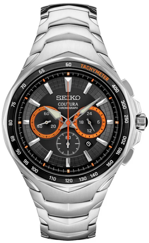 Seiko Coutura Solar Alarm Chronograph Men's Watch (Model: SSC743P9)