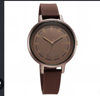 Sonata Splash Quartz Analog Brown Dial Plastic Strap Women's Watch (Model: SP89014PP05)